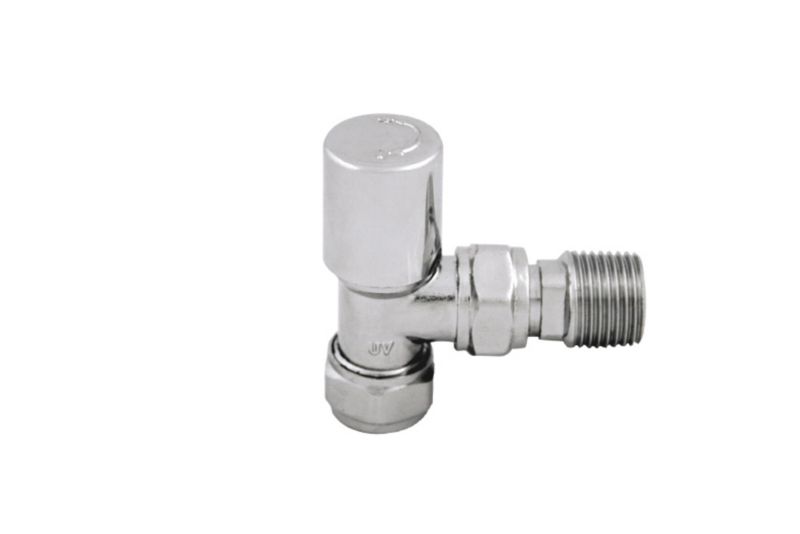 PlumbSure Towel Warmer Radiator Valve 15mm