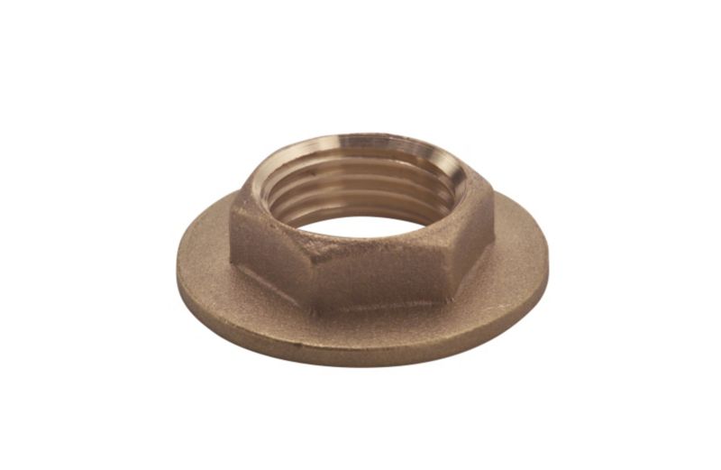 PlumbSure Central Heating Brass Backnut Flanged 19mm