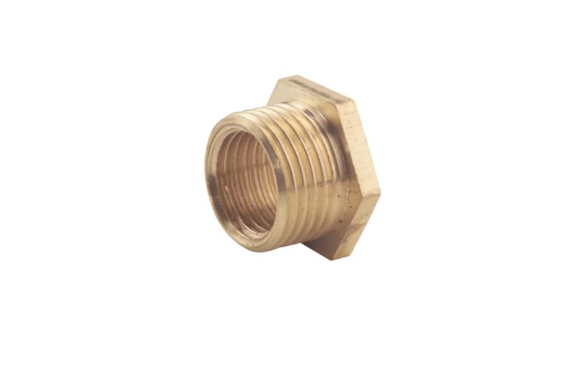 PlumbSure Central Heating Reduced Bush 19mm Male x 127mm Female