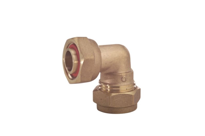 PlumbSure Compression Bent Tap Connector 15 x 127mm Female