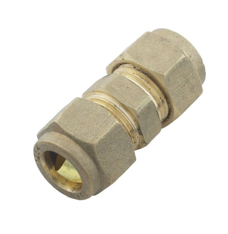 PlumbSure Compression Straight Coupler 10mm