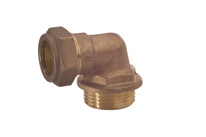 PlumbSure Compression Elbow 15 x 127mm Male
