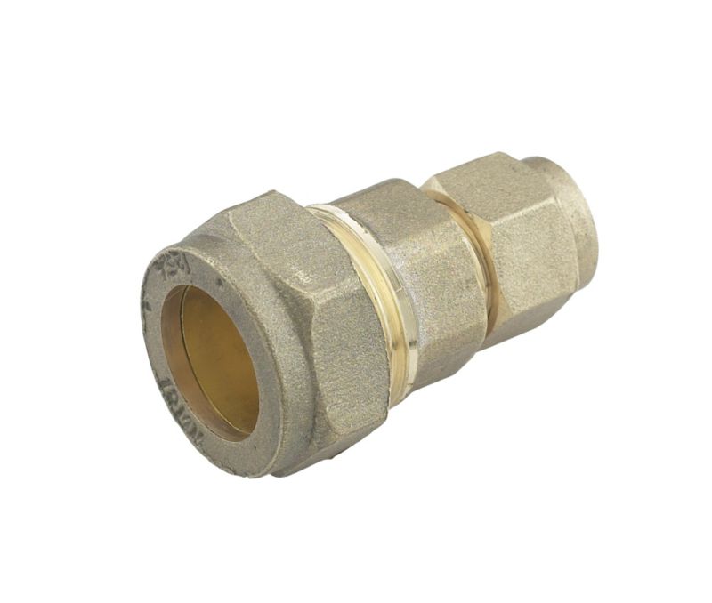 PlumbSure Compression Reduced Coupler 15 x 8mm