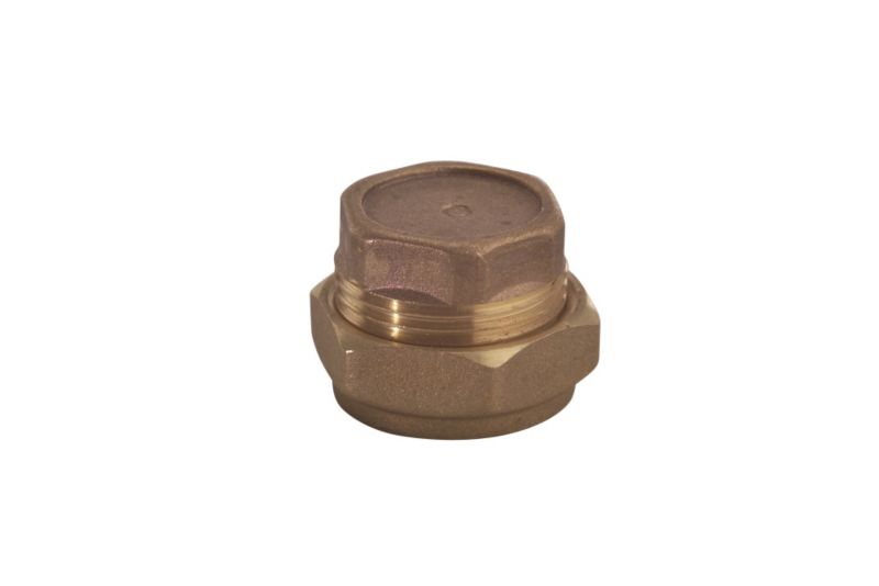 PlumbSure Compression Stop End 15mm