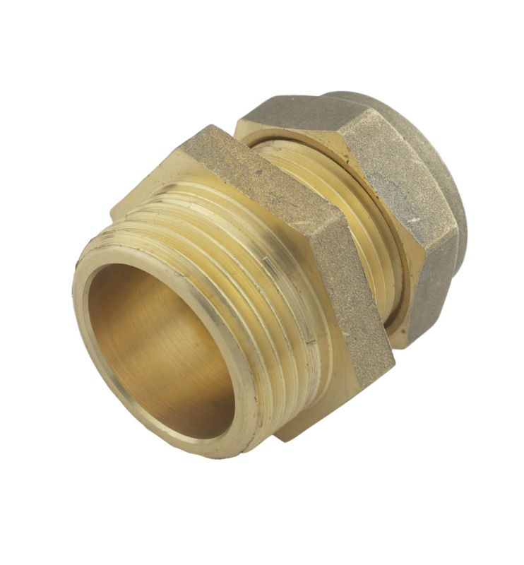 PlumbSure Compression Straight Connector 22 x 254mm Male