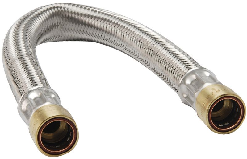 PlumbSure Copper Push Fit Tap Connector 22 x 22 x 500mm