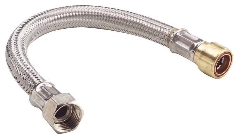 PlumbSure Copper Push Fit Tap Connector 15 x 19 x 300mm