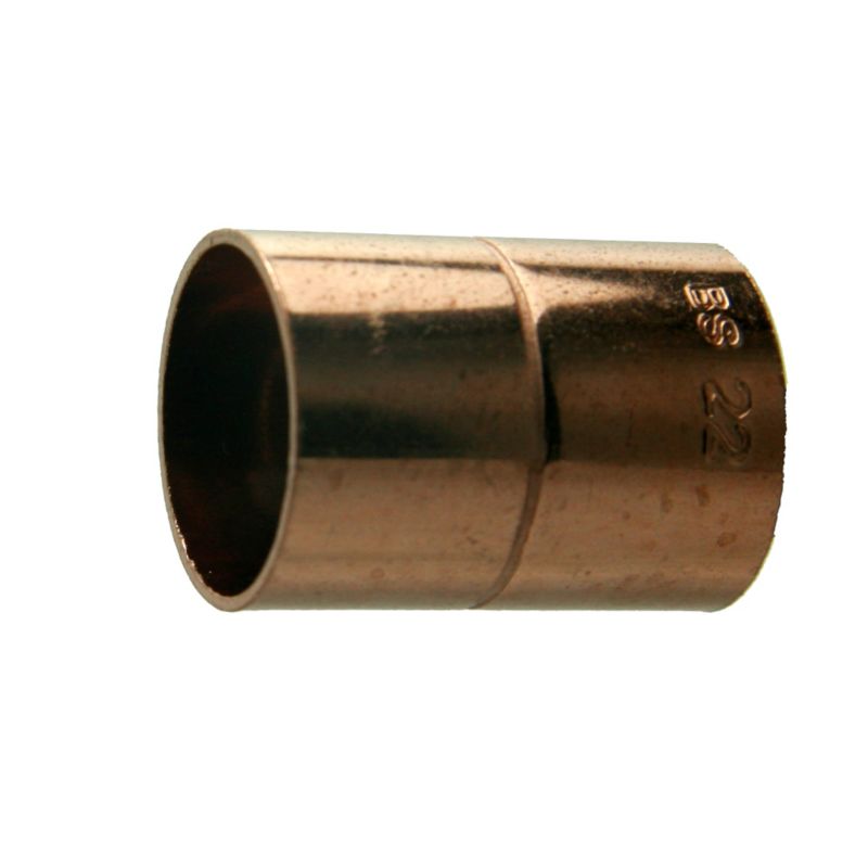 PlumbSure EndFeed Coupler 22mm 10Pk