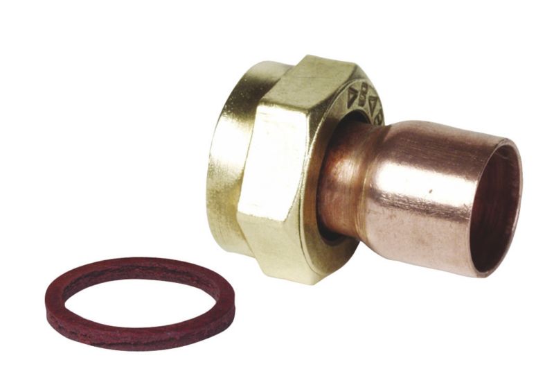 PlumbSure EndFeed Straight Tap Connector 15 x 12.7mm Female