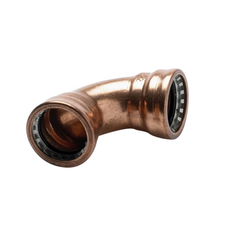 PlumbSure Push Fit Metal Elbow 22mm