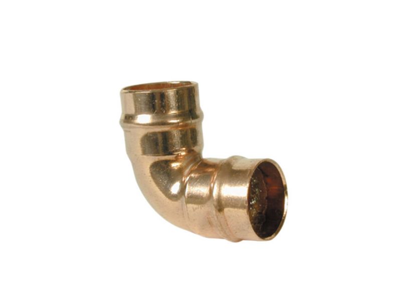 PlumbSure Solder Ring Elbow 22mm 2Pk
