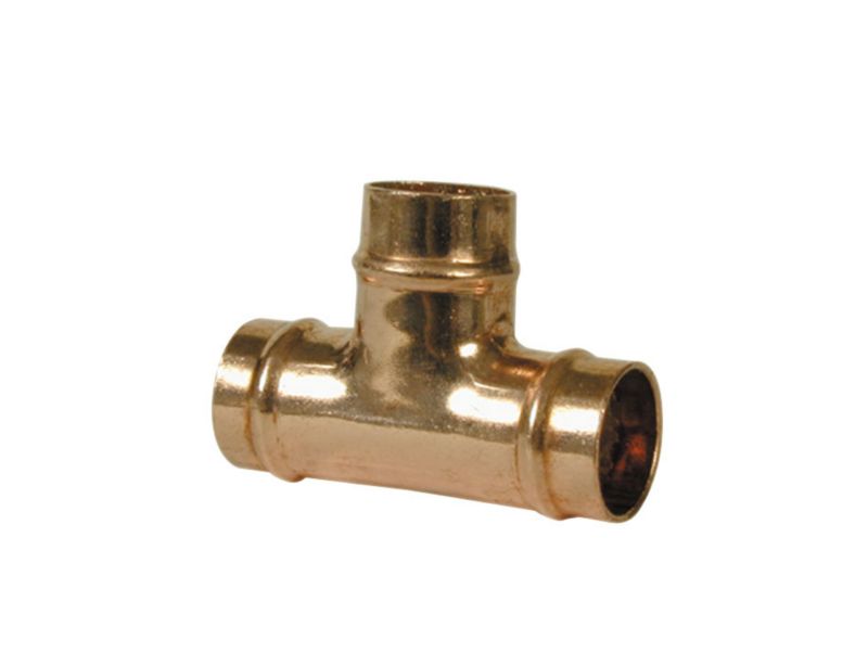 PlumbSure Solder Ring Equal Tee 10mm