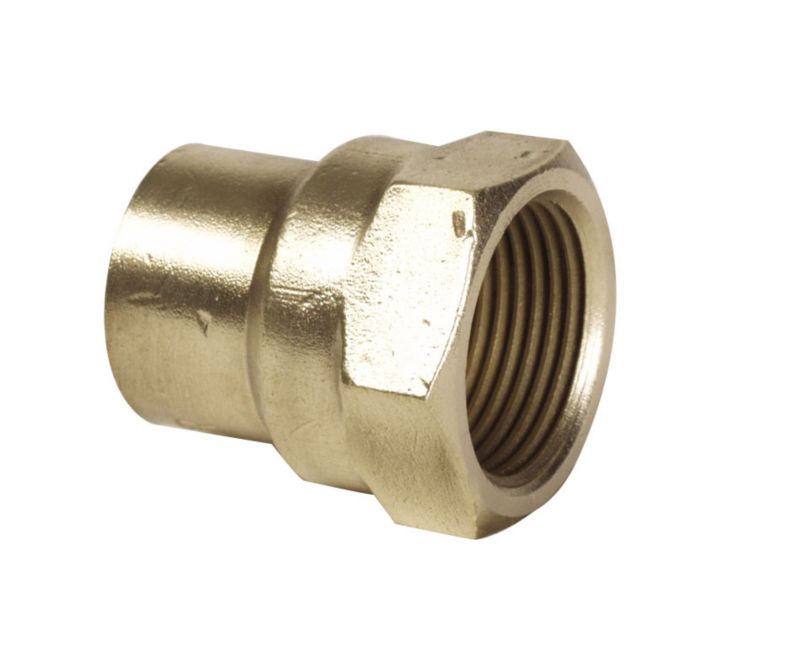 PlumbSure Solder Ring Straight Connector 15 x 127mm Female