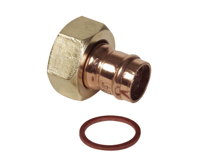 PlumbSure Solder Ring Tap Connector Female 15 x 127mm