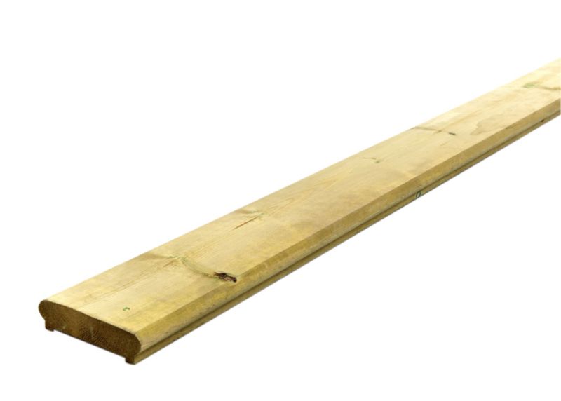 BandQ Chunky HandrailBase Rail L1800mm