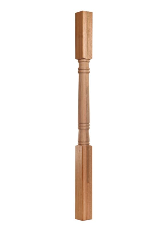 BandQ Colonial Hardwood Post L1100mm