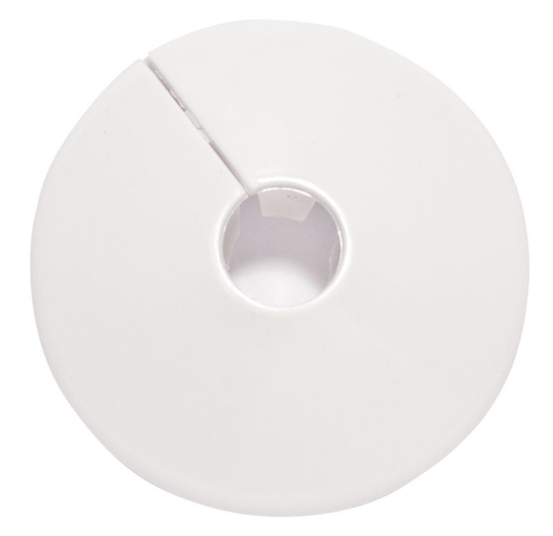 Plumbsure Pipe Collars White For 10mm Pipe 5Pk