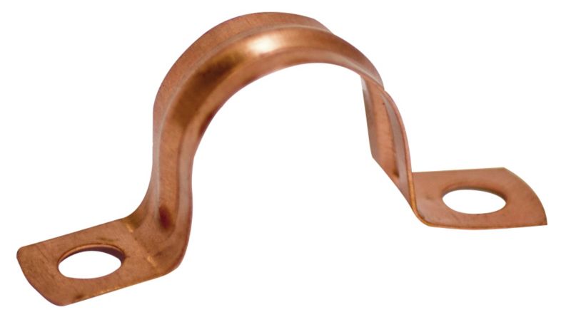 Plumbsure Pipe Clips For 15mm Pipe 10Pk