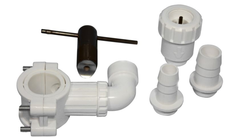 PlumbSure Self Cutting Outlet Clamp
