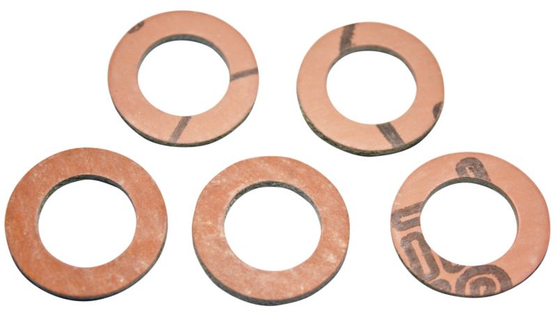 Plumbsure Flexible Tap Connector Fibre Washer 5Pk