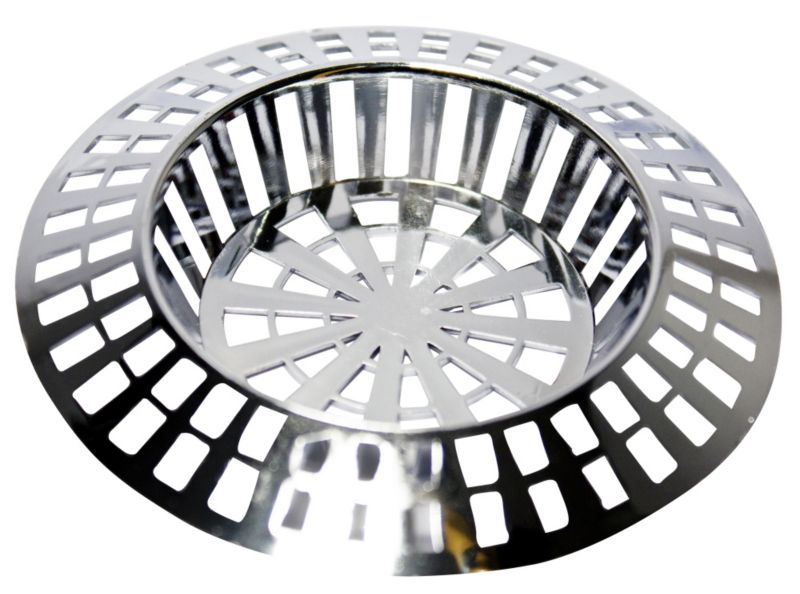 PlumbSure Sink And Bath Strainer Chrome Effect
