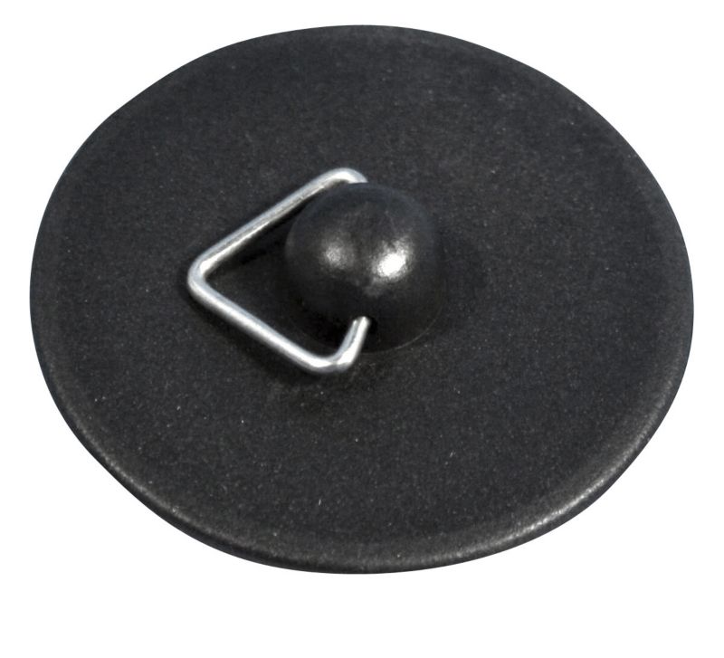 PlumbSure Sink And Bath Plug Black