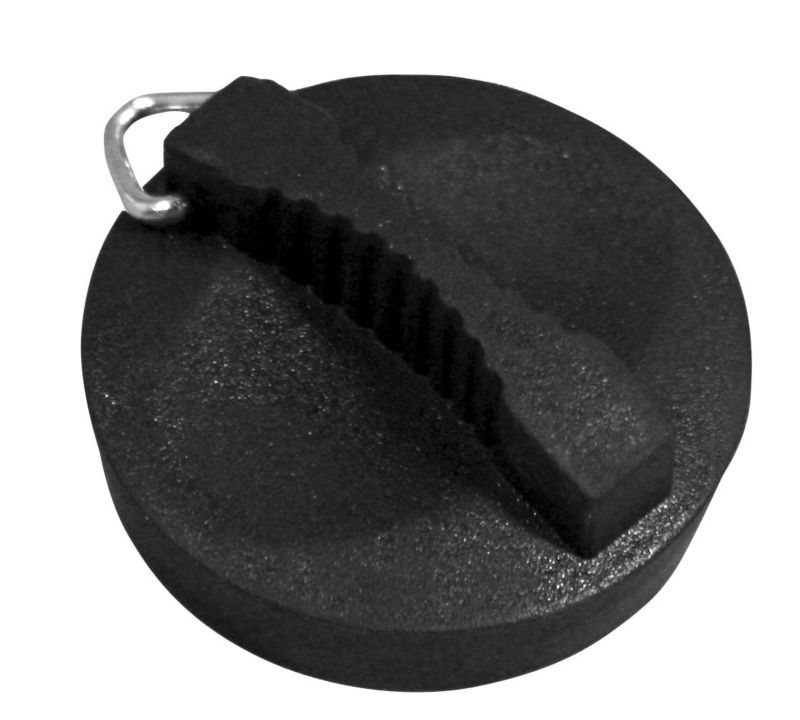 Plumbsure Basin Plug Black