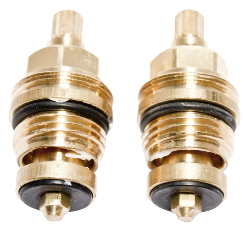 PlumbSure Tap glands 8mm Spline and Threaded Collar