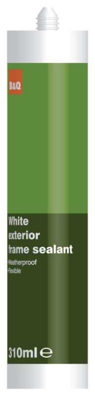 BandQ Exterior Frame Sealant White 310ml