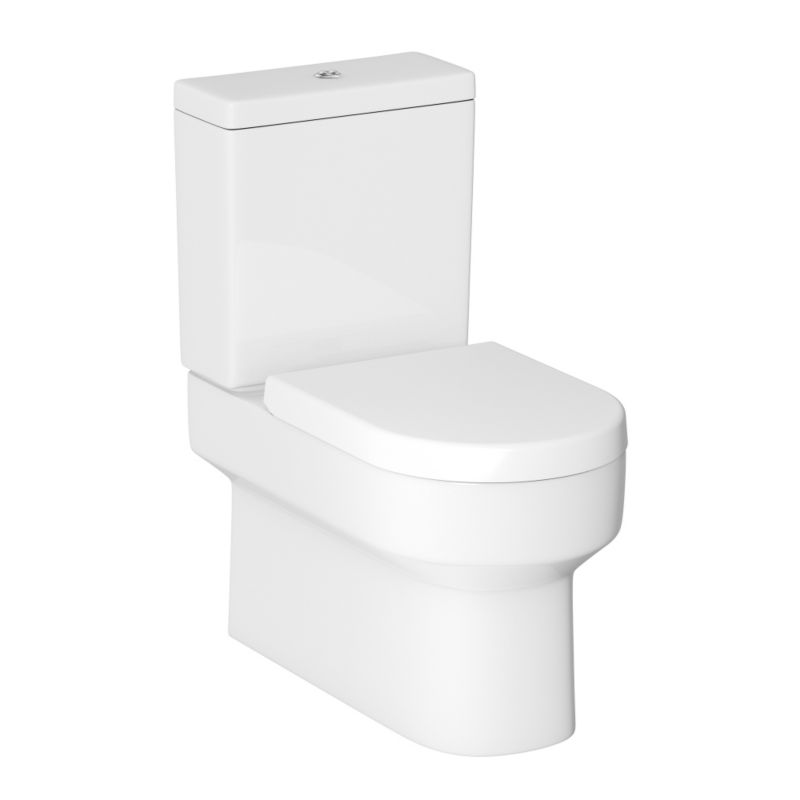 Cooke amp Lewis Alexas Close Coupled Toilet with Standard Seat