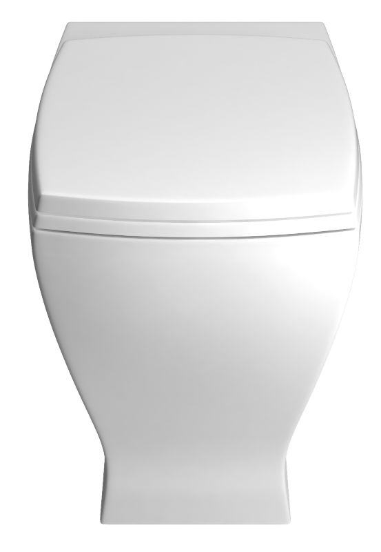 Cooke & Lewis Antonio BTW Toilet with White Gloss Soft Close Seat