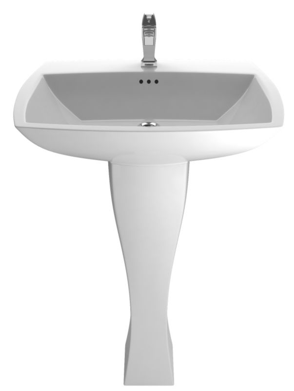Alternative image for Cooke & Lewis Antonio 1 Tap Hole Pedestal Basin (H)845 (W)600 (D)480mm