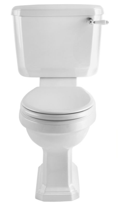 Cooke amp Lewis Octavia Toilet with White Toilet Seat