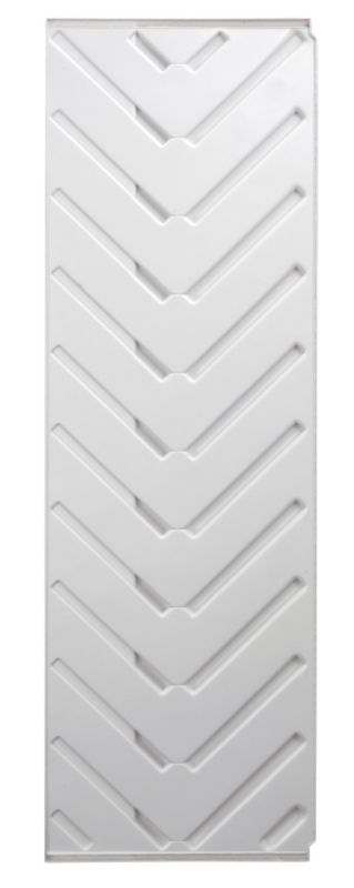 Cooke and Lewis Acrylic Rigid End Bath Panel White L750mm