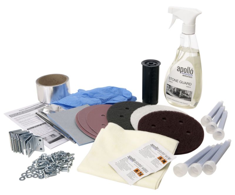 Technology InstallationCandM Kit for Solid Surface and Vanity Tops Slab