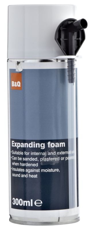 BandQ Hand Held Expanding Foam Filler 300ml