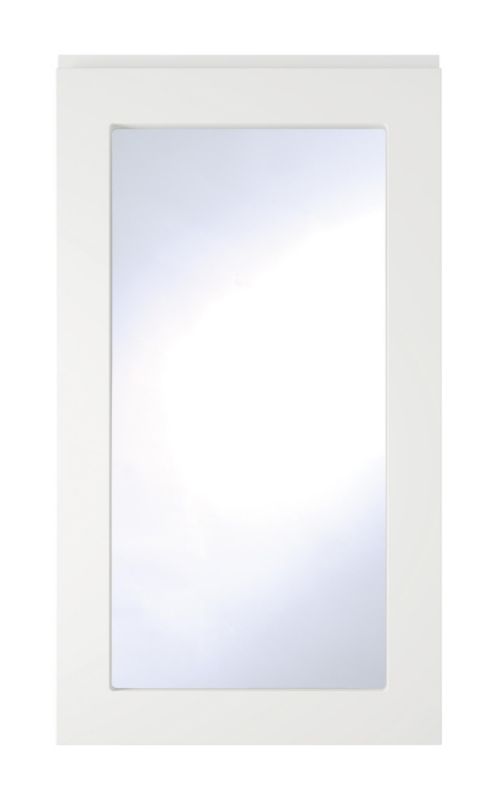 Cooke & Lewis Appleby White Pack G1 Tall Glazed Door 500mm