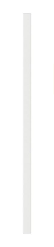 Cooke & Lewis Appleby White Curved Tall Wall Filler Post