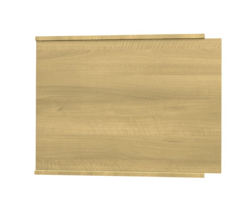 Cooke and Lewis Adelphi L Shaped Bath End Panel Light Oak Effect