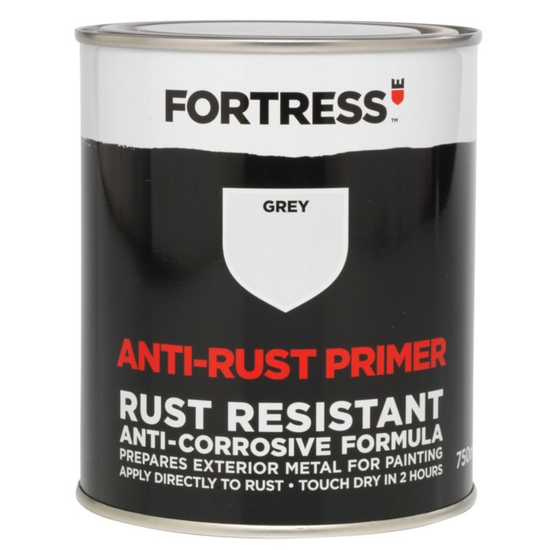 Fortress Anti Rust Primer Grey 750ml