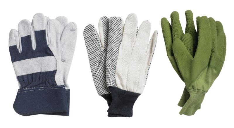 BandQ Men39s Work Gloves Triple Pack
