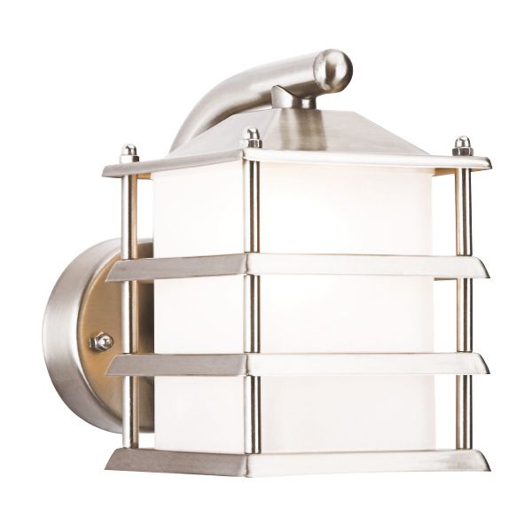 Unbranded Chano Wall Light With Frosted Glass Stainless