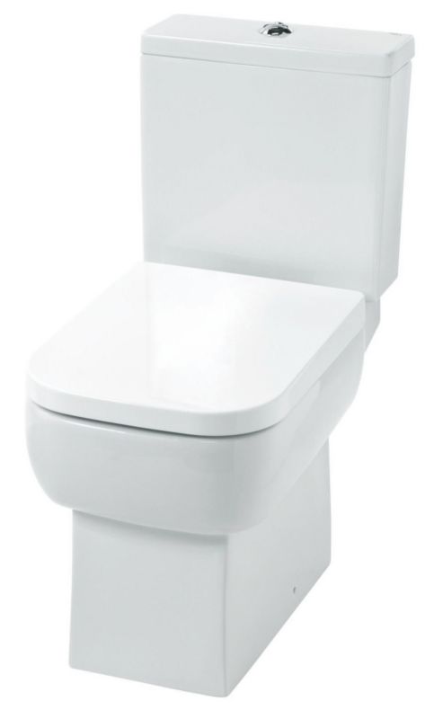 Cooke and Lewis Fabian Close Coupled WC White
