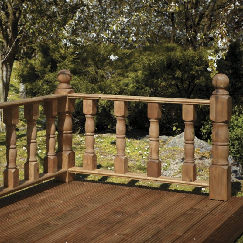 Unbranded Softwood Brown Spruce Deckboard