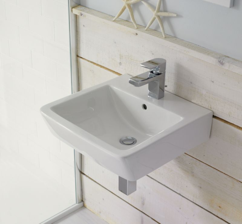 Alternative image for Cooke & Lewis Valeria 1 tap Hole Wall Mounted Basin