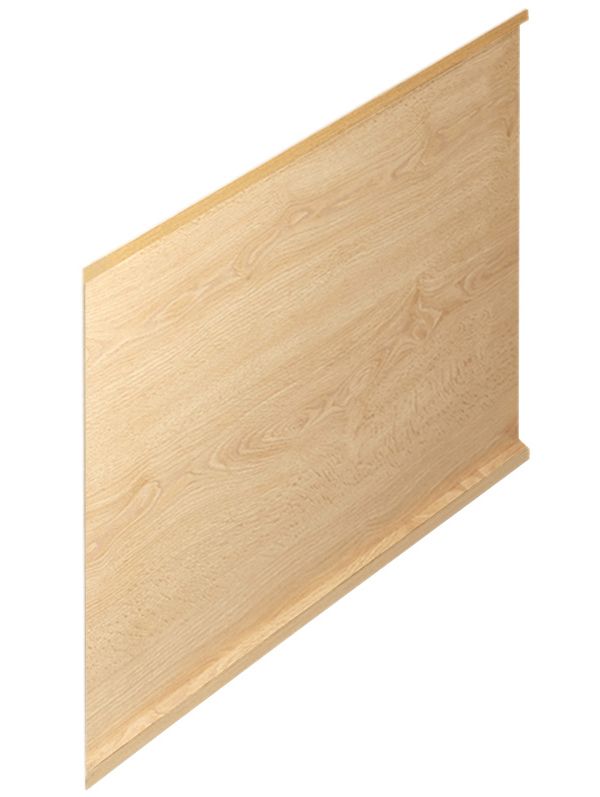 Cooke and Lewis Adelphi Curved Bath End Panel RH Oak Effect