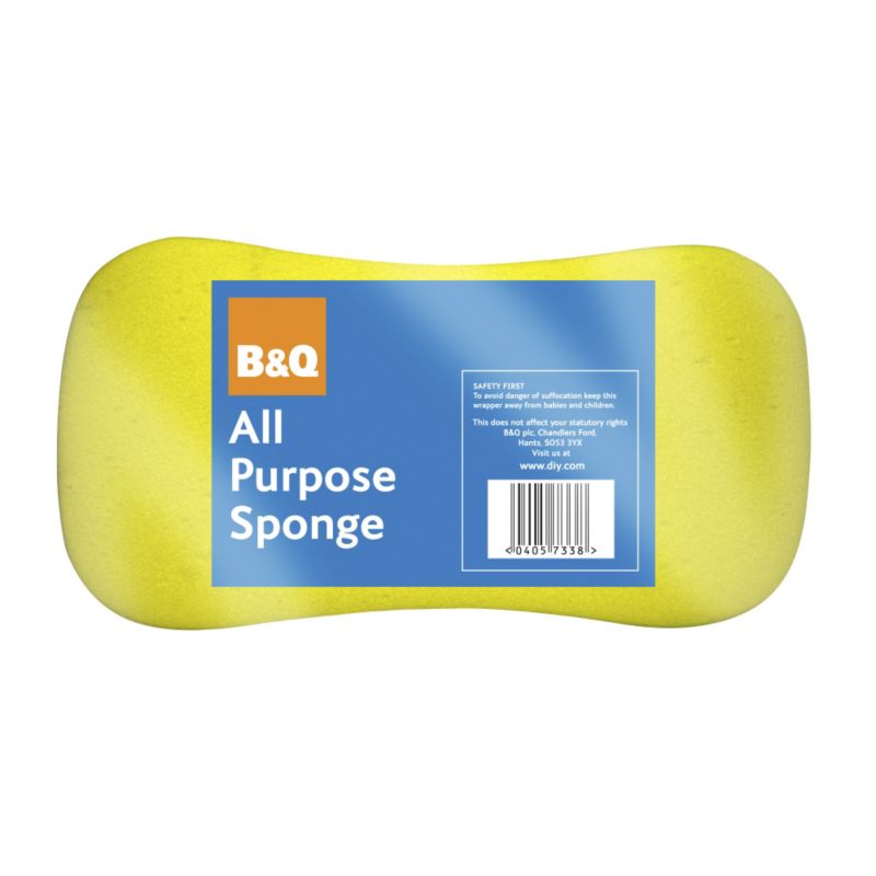 B and Q Jumbo All Purpose Sponge