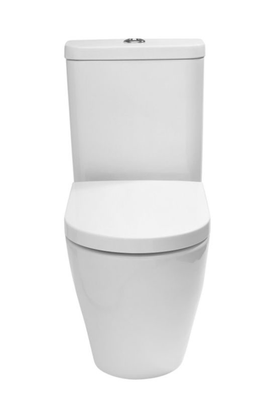 Cooke & Lewis Lennox Short Projection Close Coupled Toilet with Soft Close Seat
