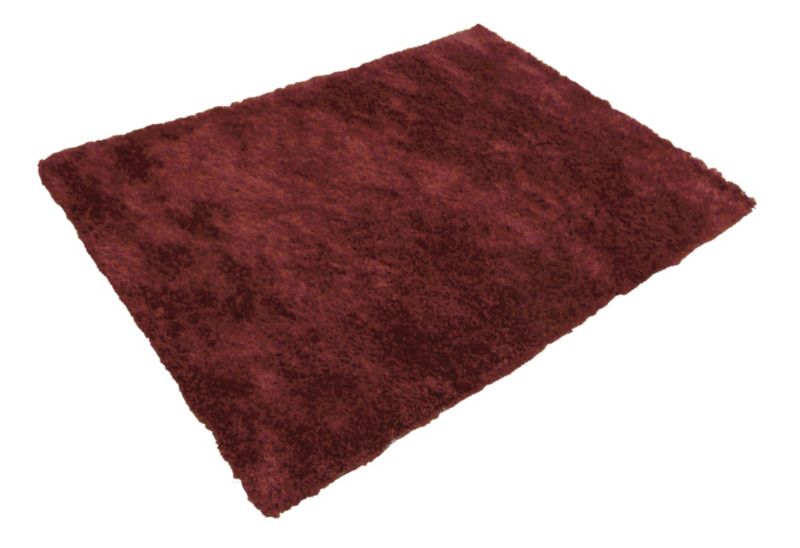 Colours by B&Q Shaggy Rug Red