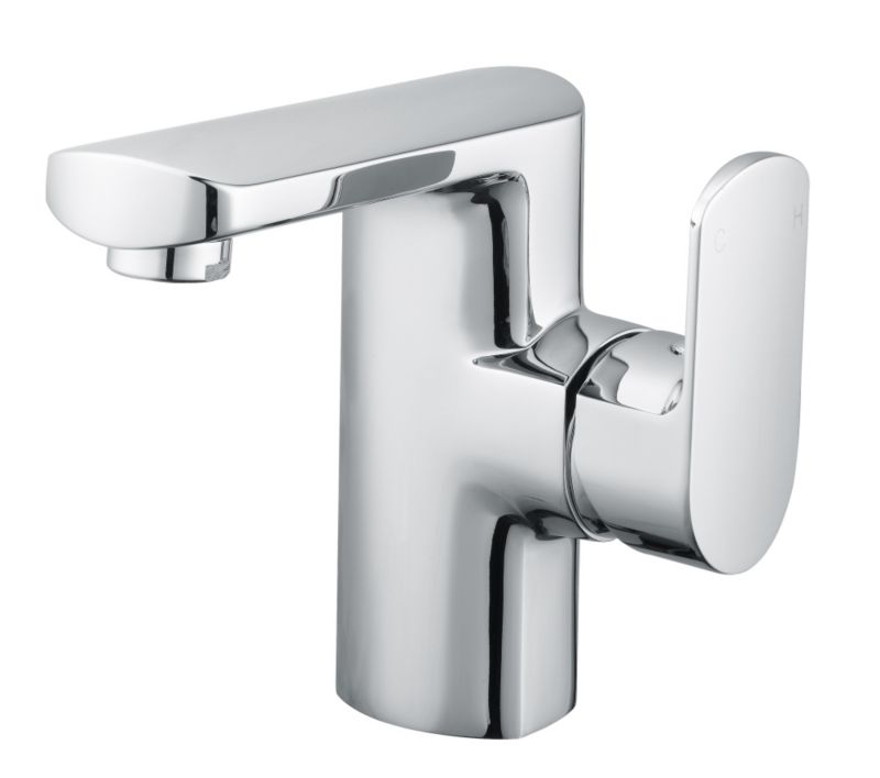 Cooke and Lewis Sillaro Side Control Basin Mixer Chrome Effect